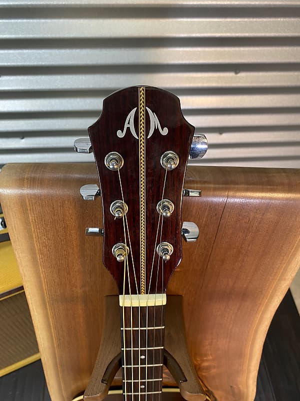 Aria AMS-02BS OM Style Acoustic 