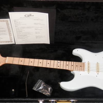 G&L USA Legacy Sonic Blue Alder Body Hard Rock Maple Neck/FB electric guitar with case used 2014 image 2