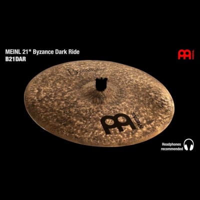 Meinl Byzance Dark Ride Cymbal 21 image 2