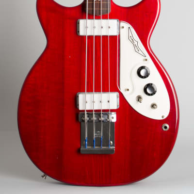 Micro-Frets  Signature Fretless Electric Bass Guitar (1973), original black tolex hard shell case. image 3