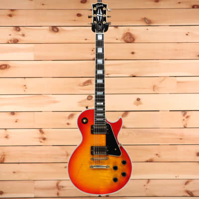 Gibson Les Paul Custom Figured - Heritage Cherry Sunburst - CS301960 - PLEK'd image 4