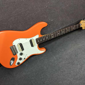 Fender Deluxe Series Stratocaster HH Orange Electric Guitar