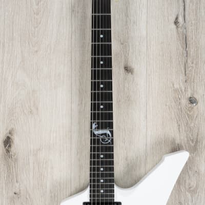 ESP LTD James Hetfield Signature Snakebyte Guitar, Ebony Fretboard, Snow White image 15