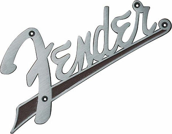 Fender Flat '63 Amplifier Logo Brown image 1
