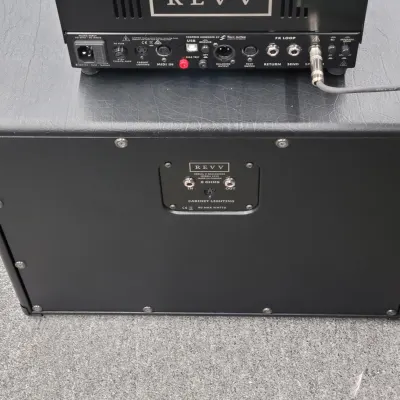 REVV G20 2-Channel 20-Watt Guitar Amp Head with Reactive Load and Virtual Cabinets With Matching 1x12 Cab image 10