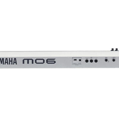 Yamaha MO6 61-Key Music Production Synthesizer Workstation with DAW Control 2008 Silver image 2