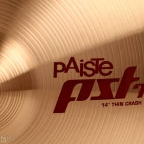 Paiste 14 inch PST 7 Thin Crash Cymbal image 3