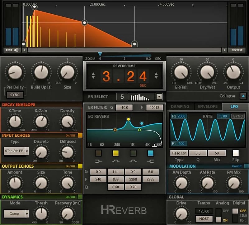 Waves H-Reverb Hybrid Reverb	 (Download) <br>Waves H-Reverb Hybrid Reverb image 1