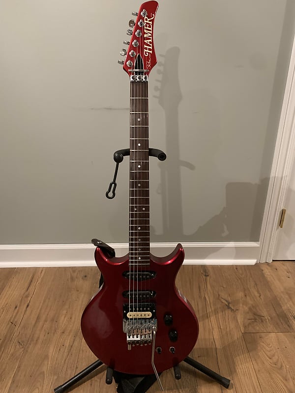 Hamer Steve Stevens SS1 1986 Red | Reverb