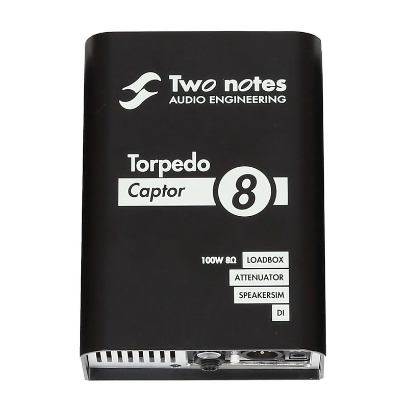 Two Notes Audio Engineering Torpedo CAPTOR Reactive Loadbox DI Attenuator 8-ohm image 1