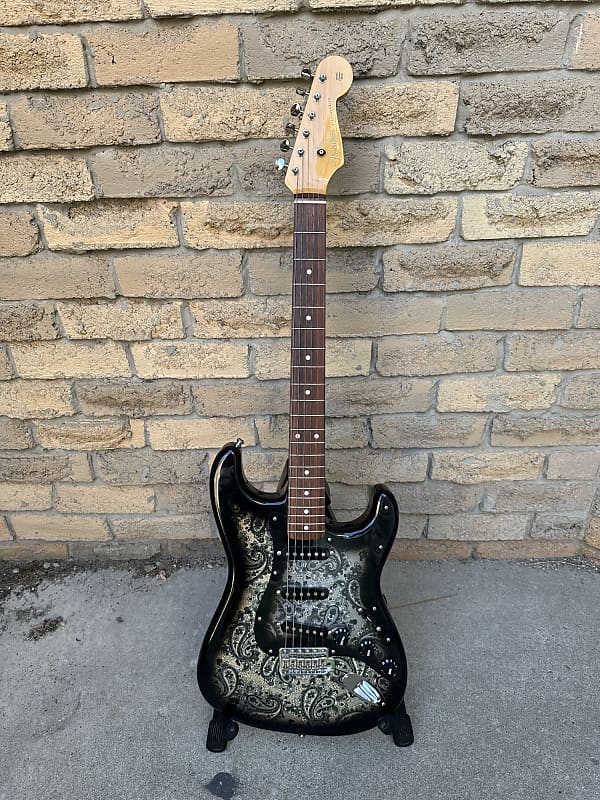 MIJ Stratocaster レフティ Fender Contemporary Stratocaster 1984-1987 MIJ Japan Black