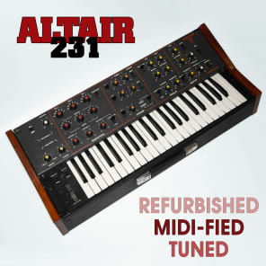 ALTAIR 231 - Soviet Analog Synthesizer with MIDI ussr russian minimoog estradin (ID: alexstelsi) imagen 2