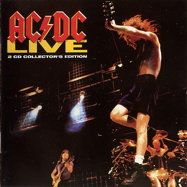 ac dc live remastered collectors edt. 2 cd set + pc graphics - angus thunderstruck hard rock image 1