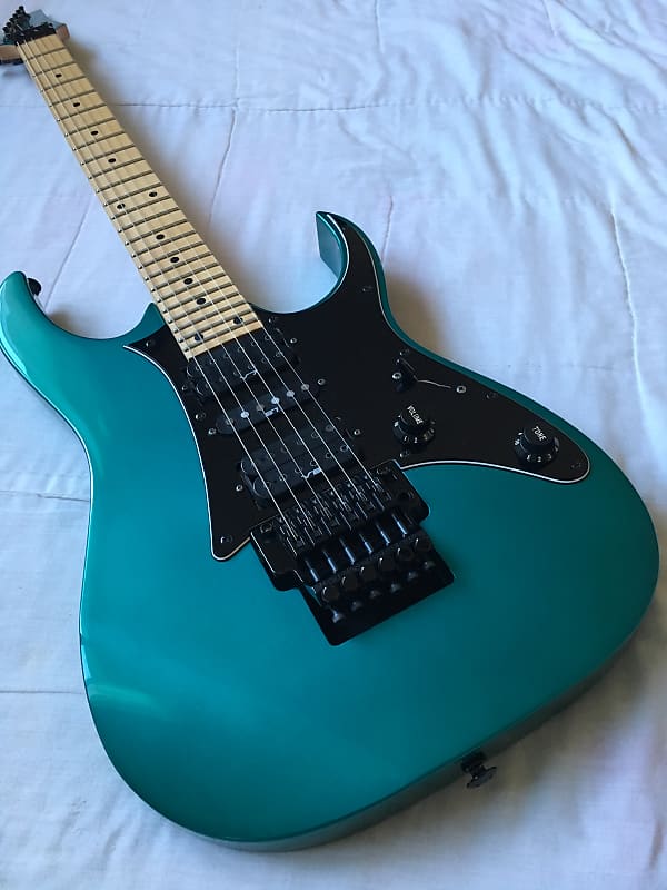 【希少！！】 Emerald RG550 Ibanez 1993 RARE Vintage Green V8 V7 Guitar ギター