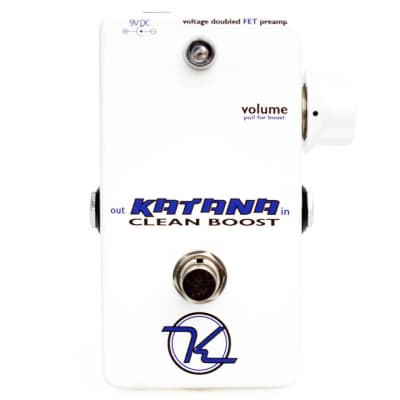 ギター keeley katana boost ver2 Keeley Katana Clean Boost Pedal - Throwback White | Sweetwater