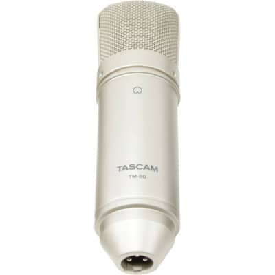 Tascam - TM-80 - Studio Recording Condenser Microphone & Shock Mount + Stand image 4