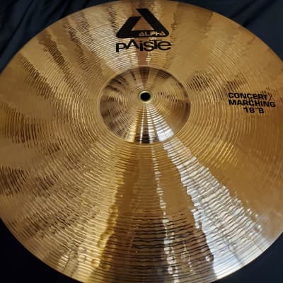 Paiste Alpha 18" Concert/Marching Cymbals image 2