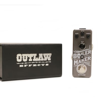 Outlaw Effects Boilermaker | Boost Pedal with 2-Band EQ. New with Full Warranty! image 4