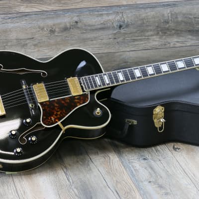 Great Shape! Gibson L-5 CES 1976 Ebony Black + Gibson Hard Case