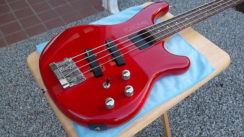 1988 Washburn B-10 Force ABT Active / Passive Bass 80's Red All Original  Perfect Shape Made in Japan