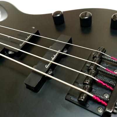 Grover Jackson GJB-40 PJ Bass - Matt Black Japan 1992 Rare Model inc Padded  Case | Reverb