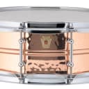 Ludwig 5 x 14" Hammered Copperphonic with Tube Lugs - LC660KT