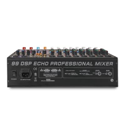 Audio Mixer Bluetooth G-MARK Professional Mixer USB Interface Sound Board Console System 16 Channel Digital MP3 Computer Input 48V Phantom Power