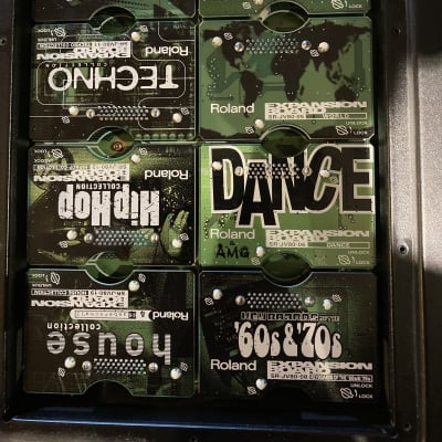 Roland SR-JV80-12 Hip Hop Expansion Board 1990s - Green image 4