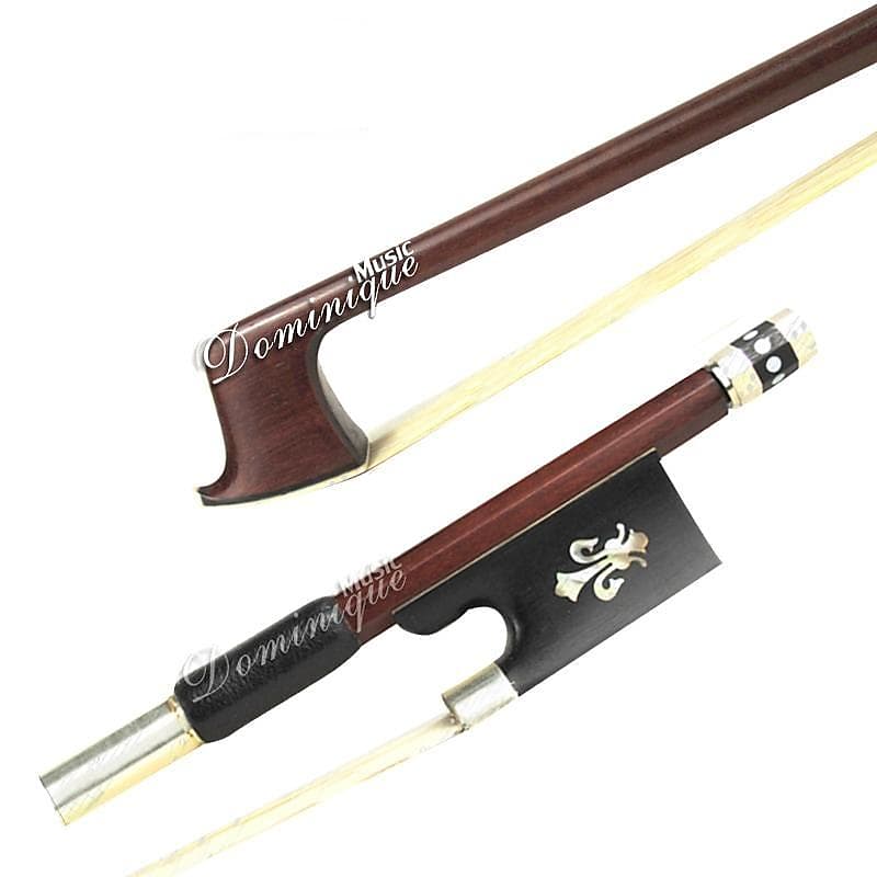 D Z Strad Violin Bow - Model 202 - Brazilwood Bow with Ebony Fleur-de-Lis Frog image 1