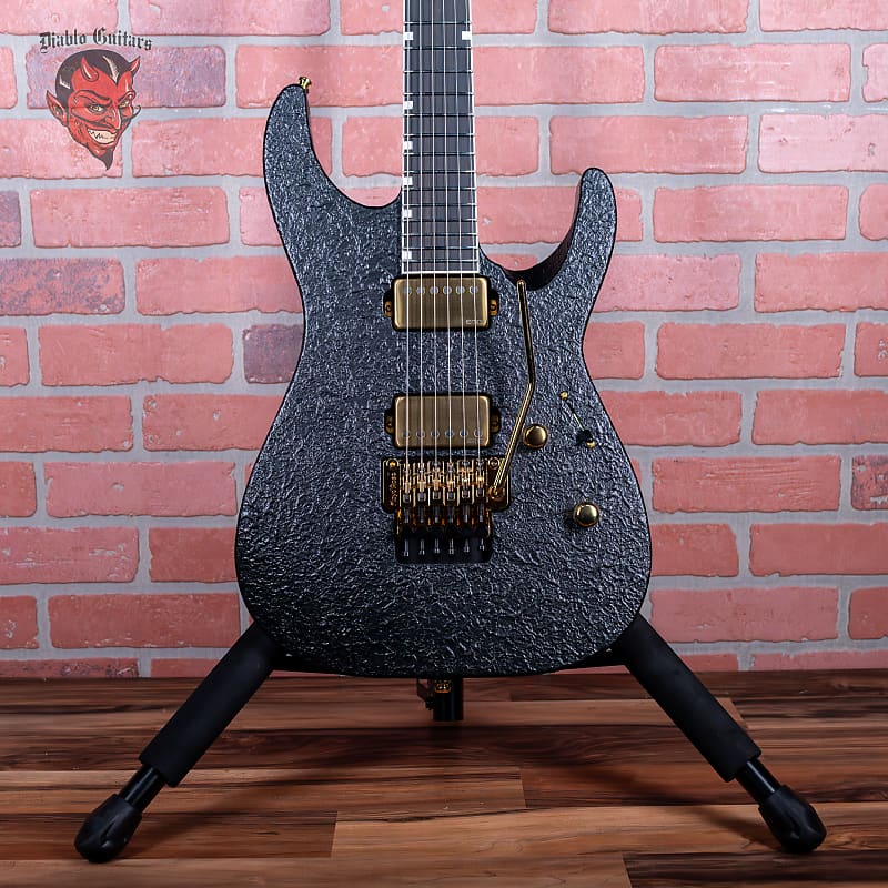 ESP Original Series M-II CTM Floyd Rose 2023 Cast Metal Black | Reverb