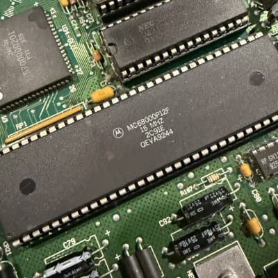 Ensoniq Motorola MC68000P12F CPU for KS-32, SQ-1, SQ-2, or TS-series
