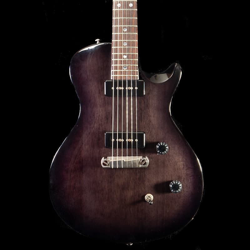 PRS SE Soapbar Single Cut Guitar (Trans Black)