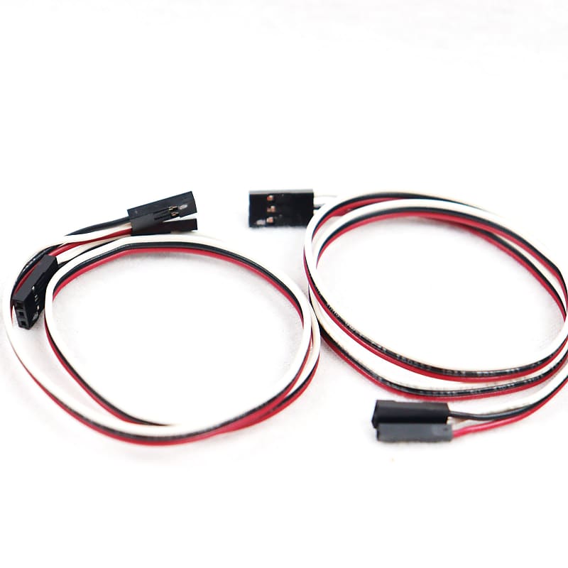 ✅ 11 & 15" (Pair) Active Pickup Quick Connect Cables Wires for EMG 3 pin 3 wire image 1