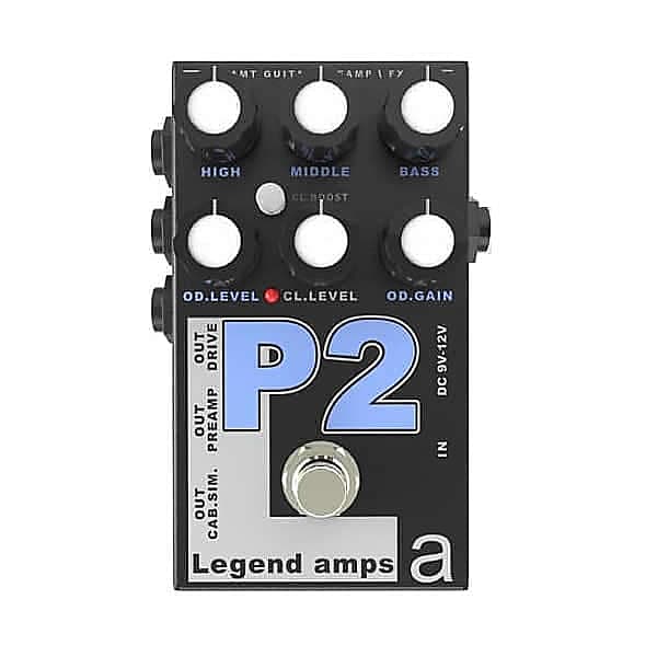 AMT Electronics Legend Amps P2 Distortion Black