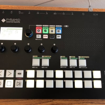 Squarp Pyramid Mk1 with Accelerometer - 64 track MIDI and CV super sequencer image 15