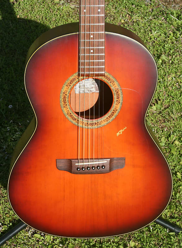 Yairi R1-RB OOO size Acoustic Guitar 2000 Sunburst+ Yairi Hard