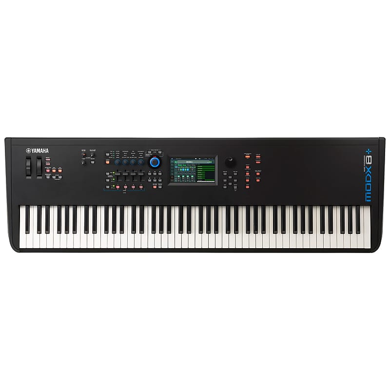 Yamaha MODX8+ 88Key GHS Weighted Action Synthesizer Keyboard Reverb