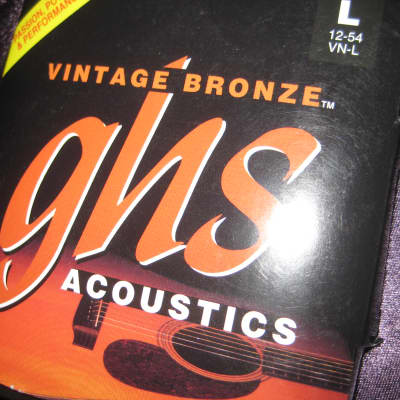 GHS Six (6) Sets Acoustic Bronze Light Guitar Strings image 4
