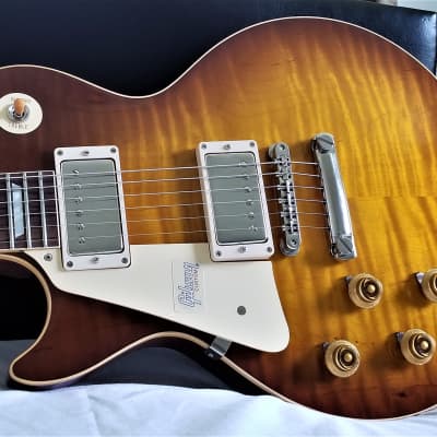 Left Handed 2018 Gibson Historic 1959/R9 Les Paul, New with COA/OHSC, Magnificent Top! image 6