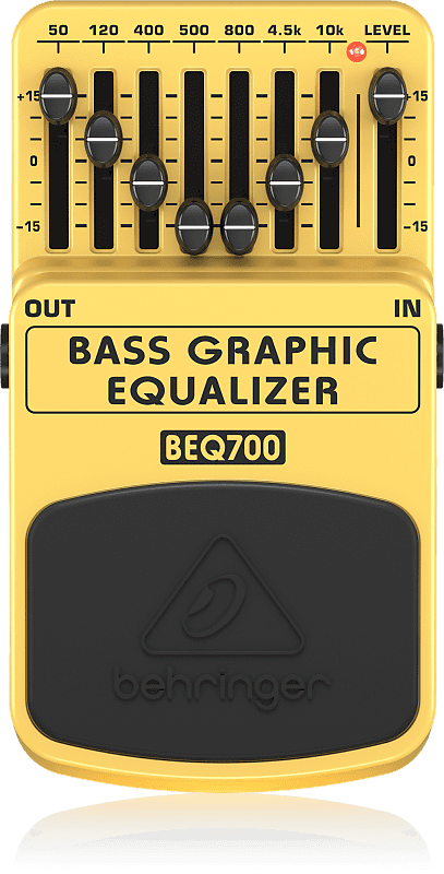 Behringer BEQ8700 Bass Graphic Equalizer image 1