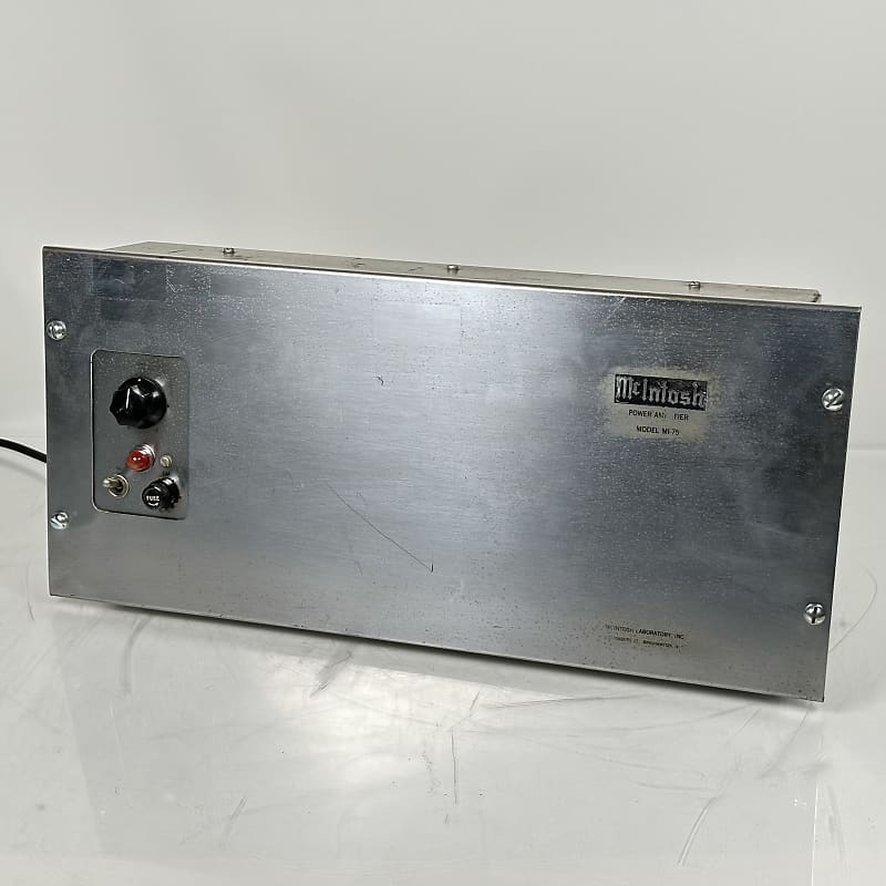 Classic McIntosh MI75 MI75 Mono Tube Amplifier 75W Reverb UK