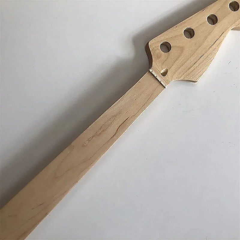 Fretless 4 String Jazz Bass Style Maple Neck, Fretless Reverb