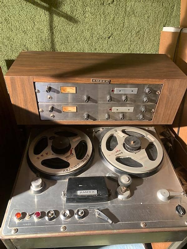 Vintage Ampex 300 Reel To Reel Tape Machine