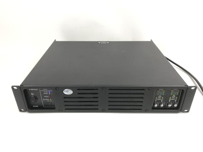 Ashly ne4250.70pe Network-Enabled 250W 4-Channel 70V Amplifier