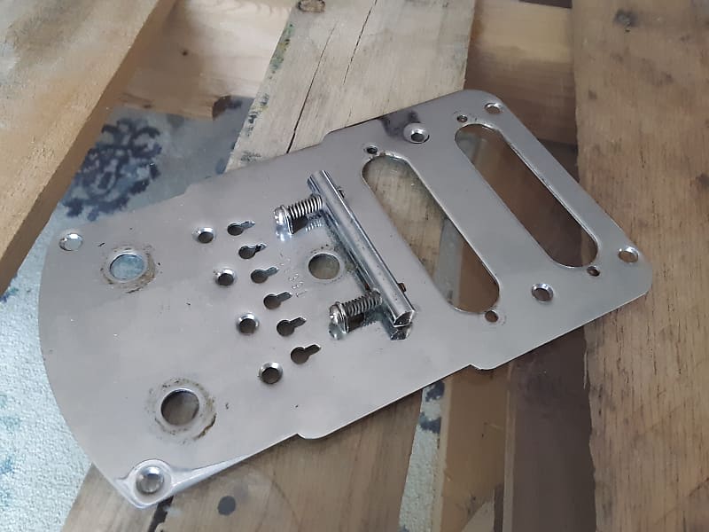 1950s Fender Stringmaster lap steel guitar bridge plate D6 Reverb