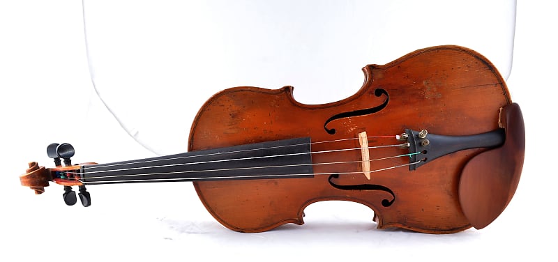 Old/Vintage 4/4 Labeled Violin Antonius Stradiuarius Faciebat Anno  1710+Case&Bow~VIDEO~Amazing Sound