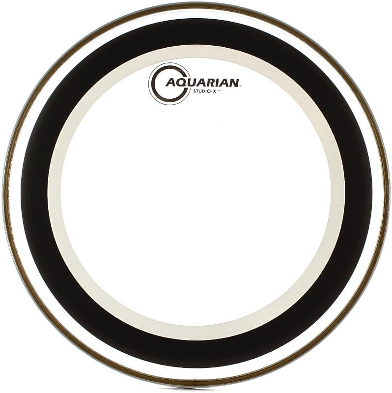 Aquarian StudioX Series Clear Drumhead 12 inch (5pack) Reverb