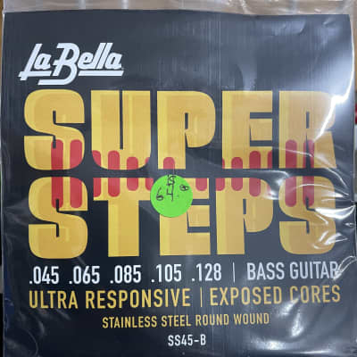 La Bella 760N - Jeu de cordes pour basse électrique 4 cordes Black