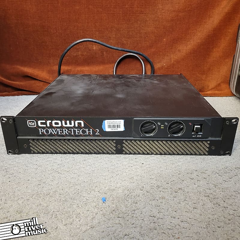 Crown Power-Tech 2 Amplifier w/ road case