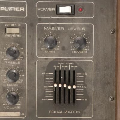 Traynor 4200 Mixer Amplifier Mono 4-Channel Reverb #37207 | Reverb